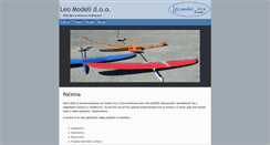 Desktop Screenshot of leo-modeli.hr