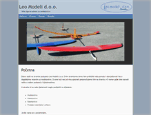 Tablet Screenshot of leo-modeli.hr